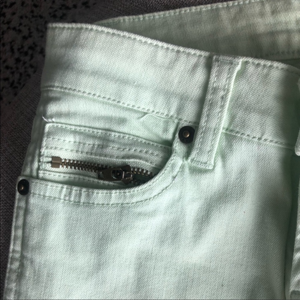Mint Skinny Jeans - Picture 4 of 5